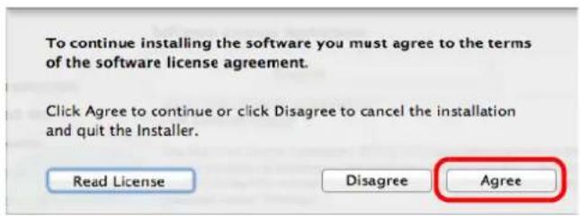 FUJITSU ScanSnap iX500 - To accept the license agreement, click the [Agree] button. - 1