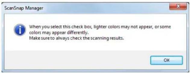 FUJITSU ScanSnap iX500 - Select the [Reduce bleed-through] check box. - 2