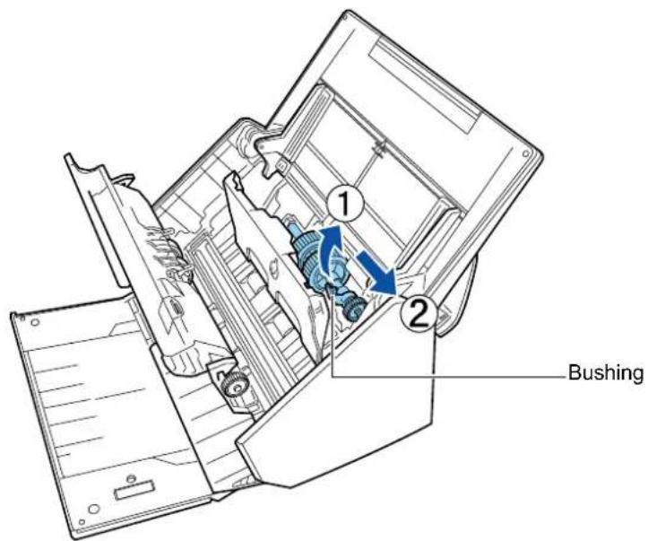 FUJITSU ScanSnap iX500 - Open the sheet guide. - 3