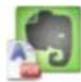 FUJITSU ScanSnap iX500 - Move the mouse cursor to the [Scan to Evernote (Document)] icon - 1