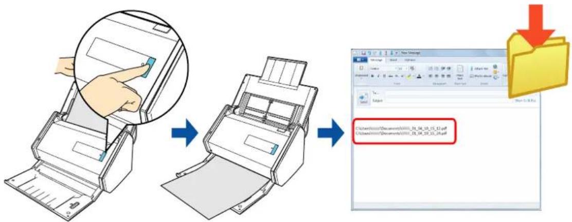 FUJITSU ScanSnap iX500 - Saving Data in a Specified Folder - 1