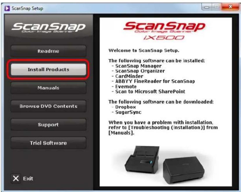 FUJITSU ScanSnap iX500 - HINT - 1