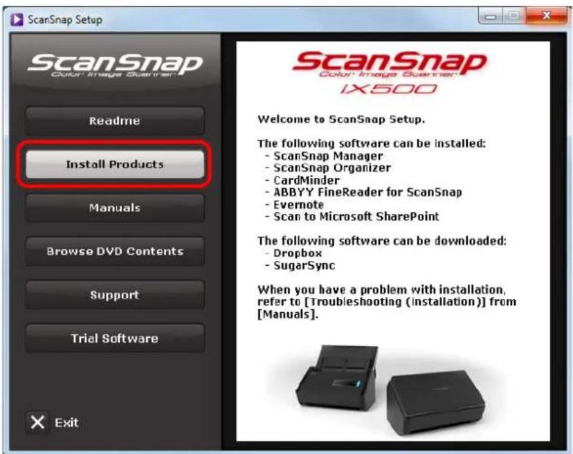 FUJITSU ScanSnap iX500 - HINT - 1