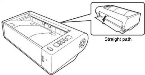 CANON imageFORMULA DR-M140 - Switch the eject method based on the type of document you are scanning. - 1