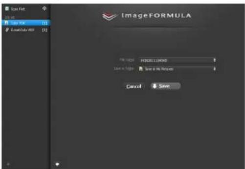 CANON imageFORMULA DR-M140 - When [Check output after scanning] is set to [ON] - 1