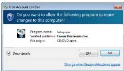 CANON imageFORMULA DR-M140 - Insert the Setup Disc into the DVD drive of the computer. - 2