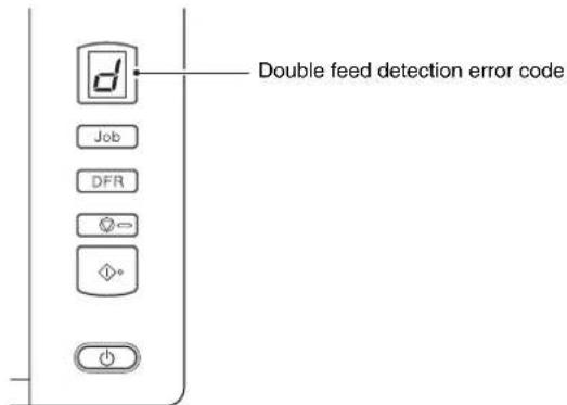 CANON imageFORMULA DR-M140 - When not using the double feed detection ignore function - 1
