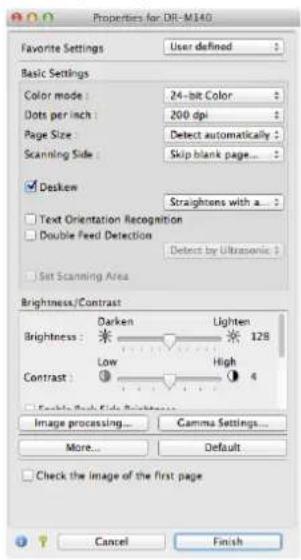 CANON imageFORMULA DR-M140 - Mac - 1