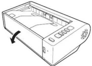 CANON imageFORMULA DR-M140 - Open the document feed tray. - 1