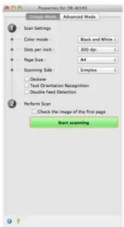 CANON imageFORMULA DR-M140 - Mac - 2