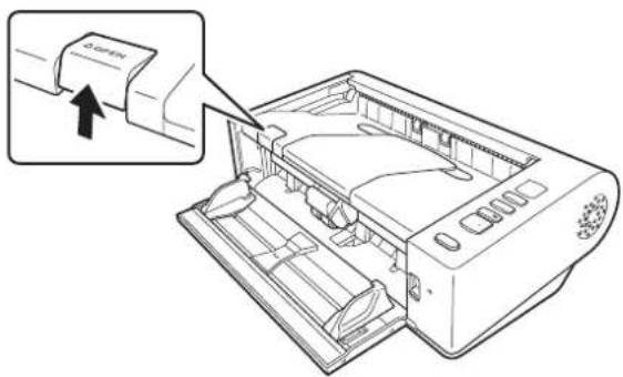 CANON imageFORMULA DR-M140 - Cleaning the Sensor Glass and the Rollers - 4