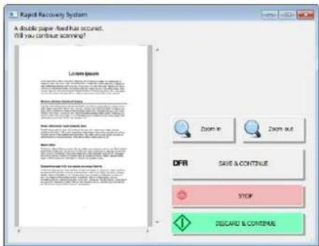 CANON imageFORMULA DR-M140 - When using the double feed detection ignore function - 2