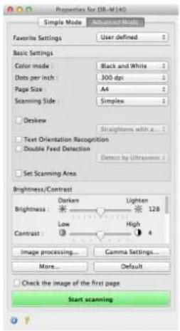 CANON imageFORMULA DR-M140 - Mac - 3