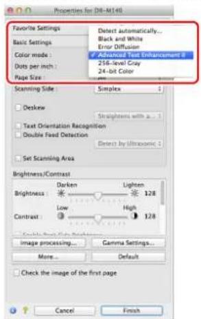 CANON imageFORMULA DR-M140 - Mac - 1