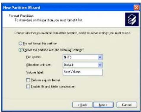 LACIE d2 Quadra v3 2 TB - Formatting Using Windows 2000 and Windows XP - 3
