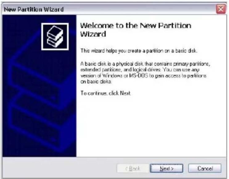 FREECOM Mobile Drive XXS 3.0 - Een partitie op de Freecom Mobile Drive XXS aanmaken onder Windows 2000/XP/Vista - 2