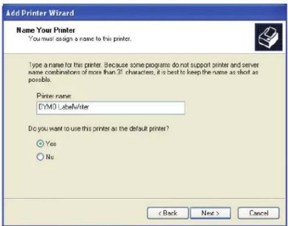 DYMO LabelWriter Print Server - To add a LabelWriter printer - 7
