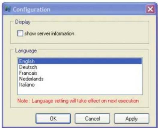 DYMO LabelWriter Print Server - To change the language - 3
