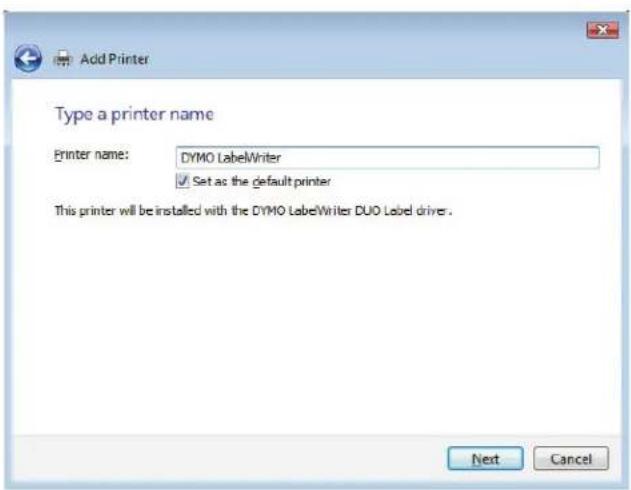 DYMO LabelWriter Print Server - To add a LabelWriter printer - 6