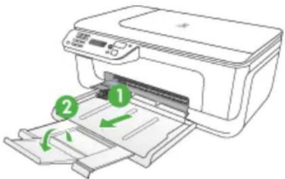 HP OfficeJet 4500 Wireless - Media laden - 1