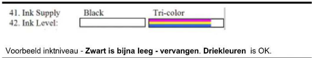 HP OfficeJet 4500 Wireless - Diagnoserapport afdrukkwaliteit - 2