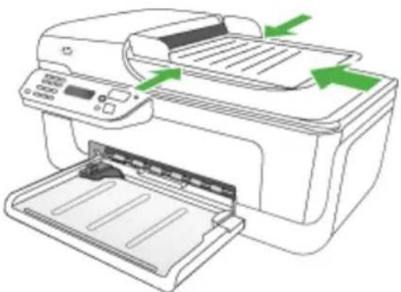 HP OfficeJet 4500 Wireless - Een origineel in de documentinvoerlade plaatsen - 1