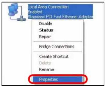 ZYXEL NBG5715 - In the Control Panel, click the Network Connections icon. - 2