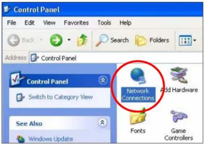ZYXEL NBG5715 - In the Control Panel, click the Network Connections icon. - 1