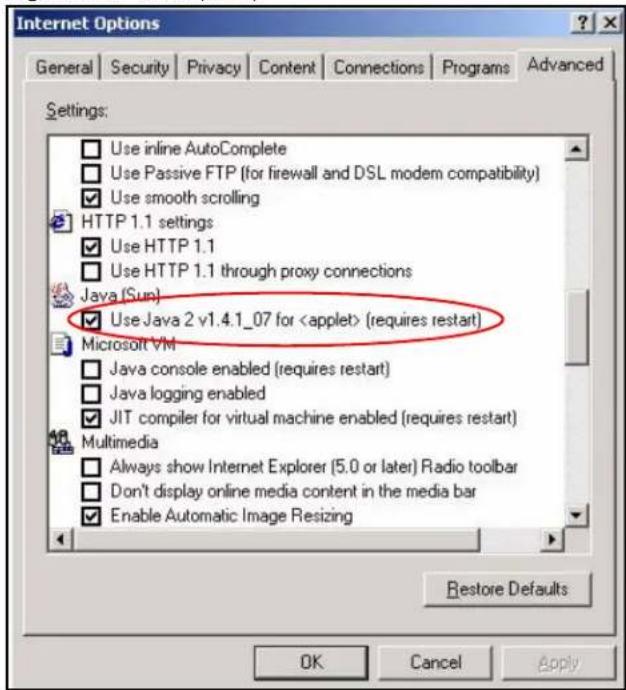 ZYXEL NBG5715 - JAVA (Sun) - 1