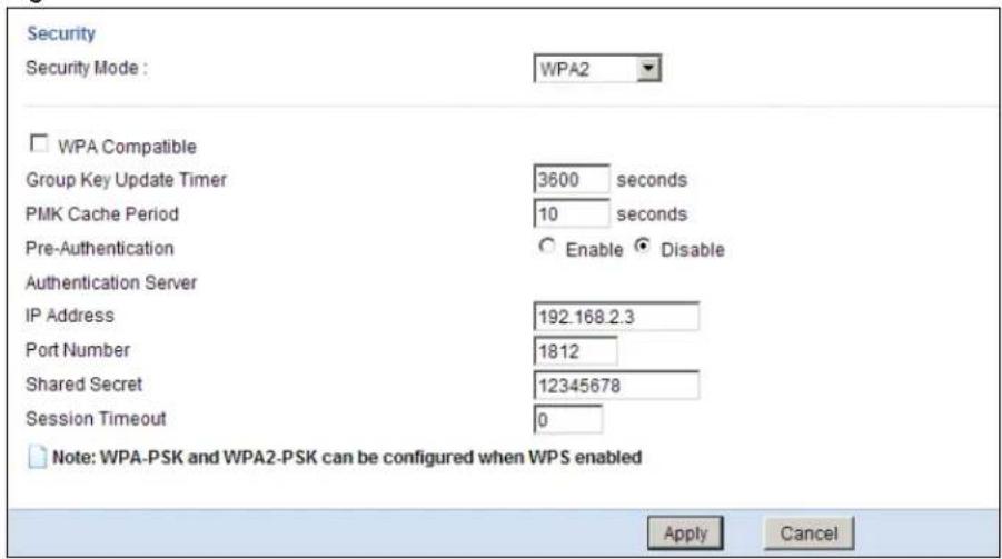 ZYXEL NBG5715 - WPA/WPA2 - 1