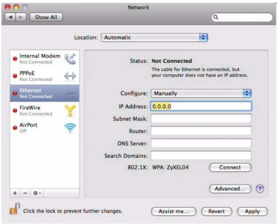 ZYXEL NBG5715 - Mac OS X: 10.5 and 10.6 - 4