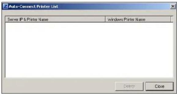 ZYXEL NBG5715 - The Auto-Connect Printer List Window - 1