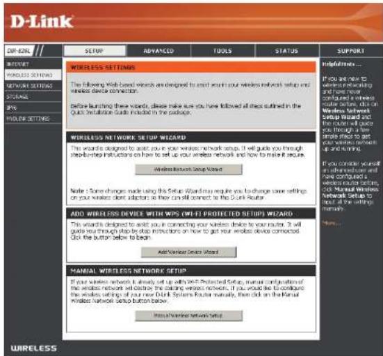 D-LINK DIR-826L - Wireless Security Setup Wizard - 1