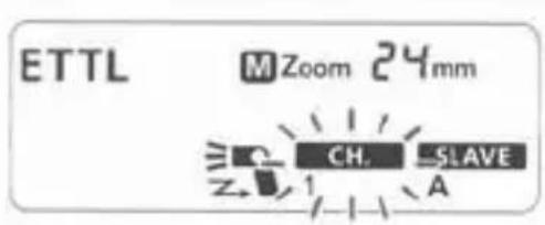 CANON Speedlite 430 EX II - Setting the Communication Channel - 1