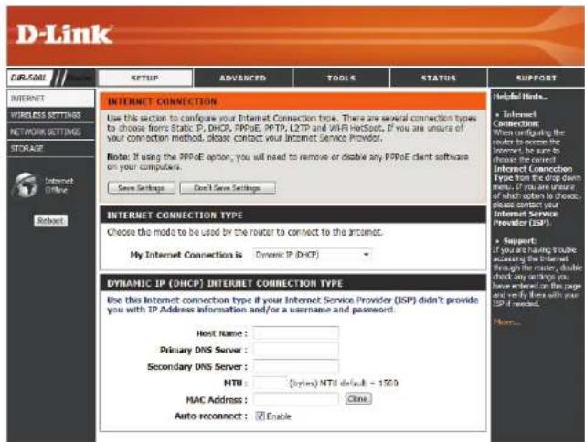 D-LINK DIR-506L - Manual Internet Setup - 1
