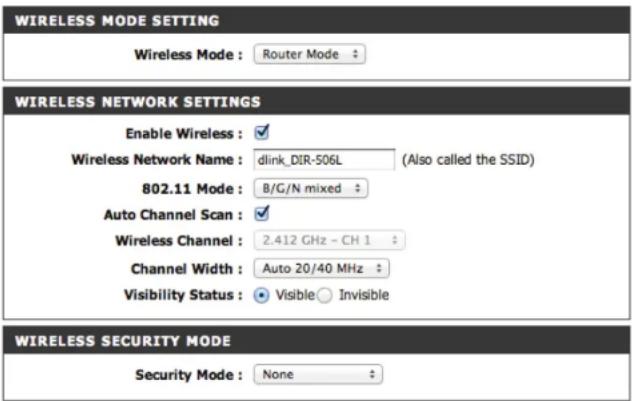 D-LINK DIR-506L - Manual Wireless - Router Mode - 1