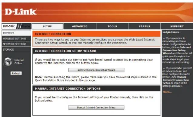 D-LINK DIR-506L - Setup Internet Settings - 1