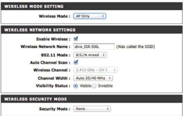D-LINK DIR-506L - Manual Wireless - Access Point Mode - 1