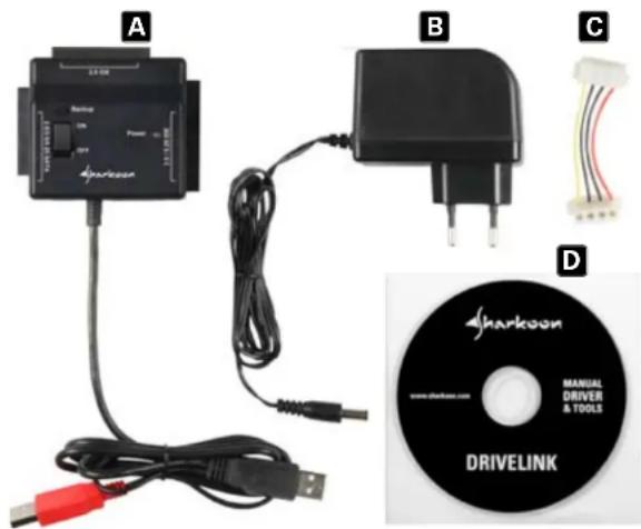 Sharkoon DriveLink USB 3.0 - Features - 1