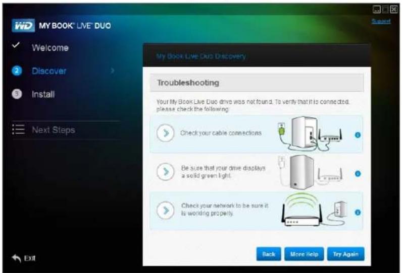 WESTERN DIGITAL My Book Live Duo - ConnectingandTroubleshooting - 2