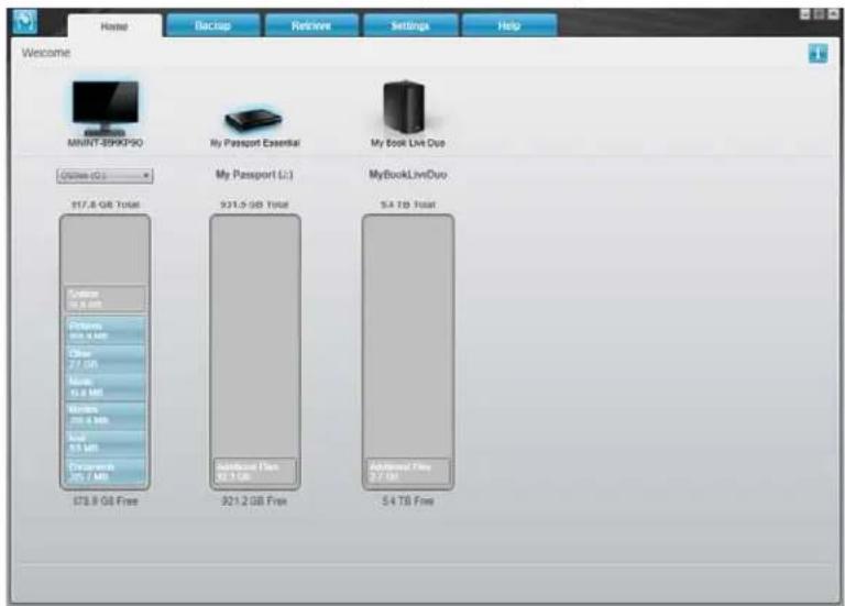 WESTERN DIGITAL My Book Live Duo - WDSmartWareHomeScreen - 1