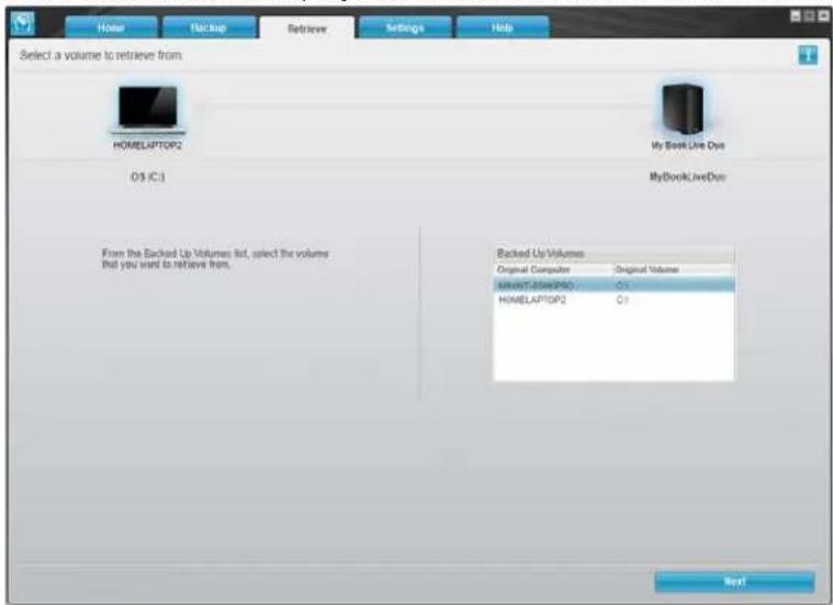 WESTERN DIGITAL My Book Live Duo - RetrievingaFile - 2