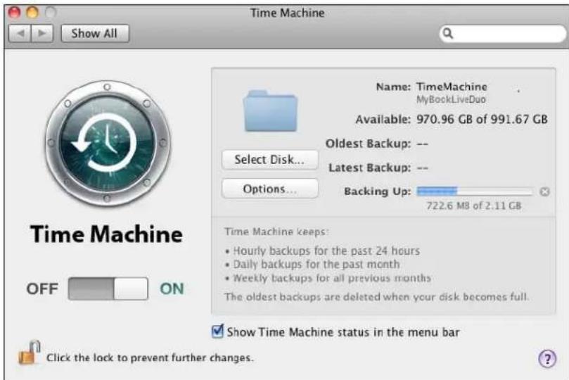 WESTERN DIGITAL My Book Live Duo - SettingUpTimeMachine - 9