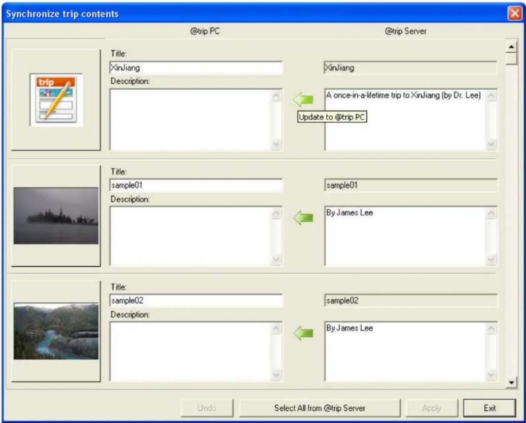 i-gotU GT-120 - Function Menu Bar - 6