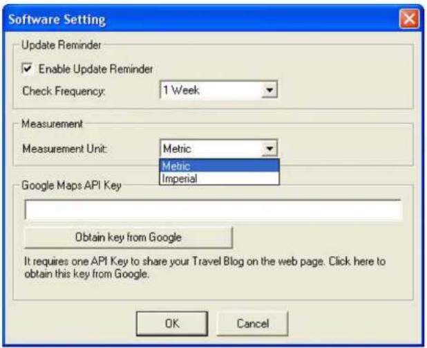 i-gotU GT-120 - Software Settings - 1