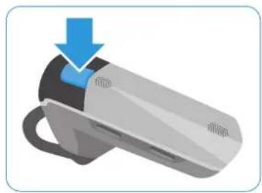 SENNHEISER VMX 200 II - Transferring the call to/from the headset - 1