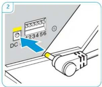 SENNHEISER DW Office - Connecting the base station to the mains power supply - 2