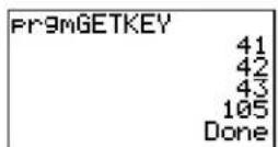 TEXAS INSTRUMENTS TI-84 - Program Output - 3