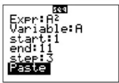 TEXAS INSTRUMENTS TI-84 - Using dim( to Redimension a List - 6