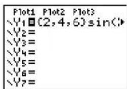 TEXAS INSTRUMENTS TI-84 - Graphing a Family of Curves - 1